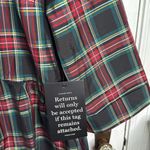 TUCKERNUCK Highland Tartan Royal Shirt Dress New with Tag W1518 Sz XXL Black Photo 7