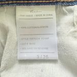 Kancan Slim Straight Jeans Medium Wash Distressed Frayed Hem 90s Denim Vibe 3/25 Blue Photo 8