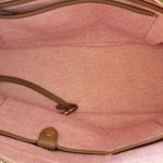 Dooney & Bourke Pebble Grain Zip Top Satchel Tote Taupe Brown Leather No Strap Photo 10
