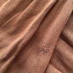 On Sunset Los Angeles silk blend brown balloon sleeves cardigan, size M cottage Size M Photo 12