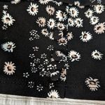 Karl Lagerfeld  Black and White Floral Blouse NWOT Photo 11