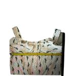 Elodie  Ruffled Green/White Cactus Tank Top XS Summer Costal Cowgirl Western Photo 5