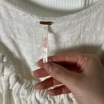 Free People  Cotton Gauze Henriette Sleeveless Tie Waist Wide Leg Jumpsuit M Photo 13