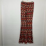 Saints & Hearts Flare Leg Bell Bottom Aztec Print Pants Size Small Photo 2