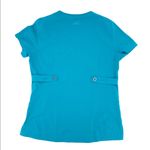 Dansko Women's Short Sleeve V-neck Button Back Nursing Scrub Top Size Medium Photo 1