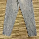 Lee VTG 80s  High Waisted Mom Jeans Light Stonewash Acid Wash Tapered Leg Grunge Photo 7