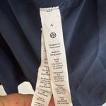 Lululemon  navy Wunder Train High Rise short size 4 Photo 6