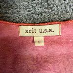 Y2K Vintage Long Sleeve McBling Rhinestone Graphic Top Size Small Pink Photo 4