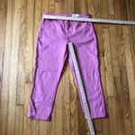 Cosmic Blue Love NWT Flamingo Pink Cropped Jeans Size 29P Photo 1
