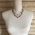 EXPRESS 💸 Bronze Pearl and Gem Necklace Photo 2