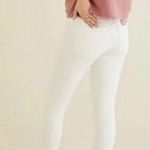 AGOLDE  Sophie Crop High Rise Skinny Slim Jeans White 30 / 10 Photo 1