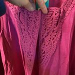 NWT The Pioneer Woman Crochet Front Detailed Ruana, Shawl, Cardigan OS Pink Size undefined Photo 4