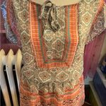 Maurice's Shirt Women Small Blouse Floral Cap Sleeve Lightweight Top Photo 1