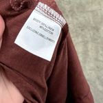 Princess Polly Karmen Coquette Long sleeve linen Mini Dress In Brown Photo 5