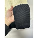 Calvin Klein  Women Medium Sweater Cream Black Colorblock Cowl Neck Pullover Top Photo 4