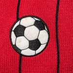 Mandal Bay Vintage Soccer Sweater Vest Red Size L Photo 13