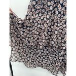 Loft Midi Skirt Women 12 Cottagecore Floral Peasant Flare Ruffle Bohemian Preppy Photo 6