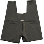 Aerie  Womens Charcoal Gray Cropped Leggings, Athletic, Yoga Pants, Size Small Photo 6