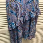 Sam Edelman SAME EDELMAN Summer Ruffle Asymmetrical MIDI Dress size 8 NWT Photo 5