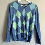 Van Heusen Preppy Argyle V neck Pullover Sweater M Photo 0