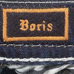 Rock Revival Easy Crop Jeans Women's Size 26 30x26 Boris Embroidered Distressed Photo 5