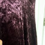 NWT DEX Plum Halter Velvet V Photo 3