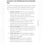 B Makowsky B. Makowsky Black Leather Handbag with Silver Hardware Photo 15