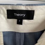 Theory  Tailored Trouser Travel Wool Light Blue Staight Dress Pants Photo 3