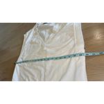 Athleta  Retroterry V-Neck Sleeveless Vest cream size small Photo 5
