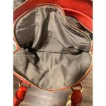 J.Crew Biennial Travel Red Leather Satchel Photo 14