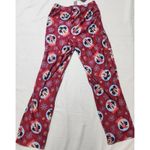 Disney Mickey mouse and Minnie Christmas Pajamas set women's small Red Photo 7