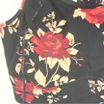 Torrid  Plus Size 1X Rose Printed Floral‎ Active Athletic Sports Bra Photo 1