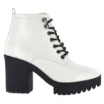 Seven7  White Ankle Boots(Size 8) Photo 0