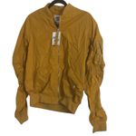 Outer Edge  Mudd Yellow Bomber Jacket size medium women Photo 4