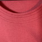 Peruvian Connection Pima Cotton T Shirt SZ S Muted Burgundy Detailed Round Neck Photo 4