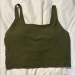 Old Navy  Active Powersoft Women's Sports Bra Crop Top - Olive Green Photo 0