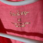 Lilly Pulitzer  Sea View Linen Button Down Shirt in Pink Size Medium Photo 3