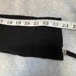 Miss Me  Asymmetrical Zip Moto Jacket Womens Small Black Cotton Zip Pockets Photo 12