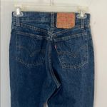 Levi's Vtg Jeans Womens 7 Blue 29x36 Button Fly 501 USA 1985 80s # Photo 4