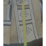 Anthony Mark Hankins Wool Embroidered Jacket Boho Artsy Unique Women’s Large Tan Photo 12