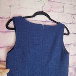 J.Crew SOPHIA SLEEVELESS MIDI DRESS IN TWEED DARK EVENING NAVY WOMENS Photo 7