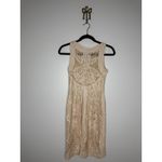 Sue Wong Nocturne Vintage Vtg 2000s Y2K Cream Champagne Lace Mini Dress Bridal 2 Photo 1