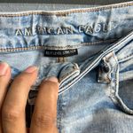 American Eagle next level stretch high rise shortie lace detail size 8 #713 Photo 3