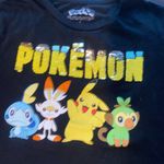 Pokémon Black  Tee with Yellow and Gold Accents Photo 3