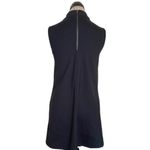 Cynthia Rowley  Womens Mocked Neckline Black Dress Size 4 Sleeveless Stretch Photo 2