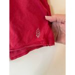 FP Movement Mid Rise Pull On Roll Up Hem Shorts Red Women's Size Small Petite Photo 3