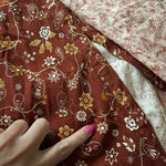 ZARA Floral Patchwork button down maxi dress Photo 6