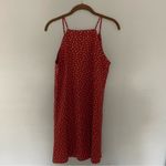 The Limited Clay Terracotta Polka Dot Mini Dress NWT Photo 3