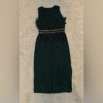 Mac Duggal NWOT Sleeveless High Neck Midi Sheath Dress NEW Size 8 deep emerald Photo 4