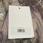 Mac Duggal  67842 Bell Sleeve Floral Embellished Formal Event Gown, Taupe Size 4 Photo 10